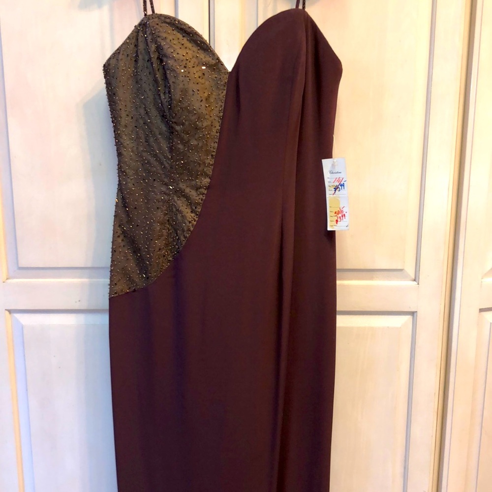 B’ZAR Brown Ladies Gown